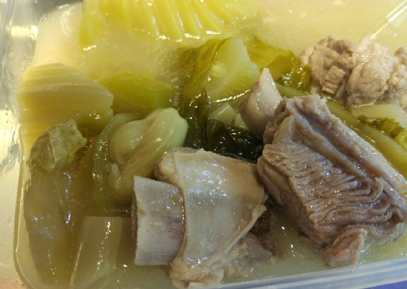 [non Halal] Bakut Sayur Asin