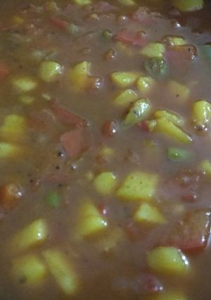 A picture of Aaloo Tamatar ki Sabji.