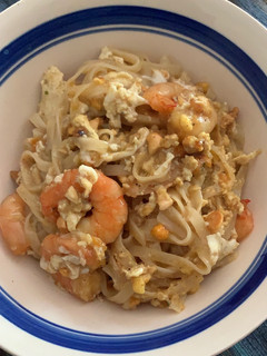Una foto de Pad Thai a mi manera 😜