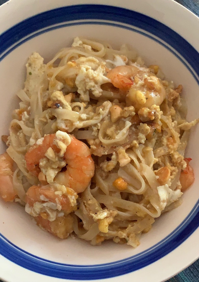 Una foto de Pad Thai a mi manera 😜