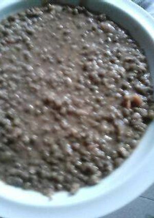 A picture of Stewed Ndengu- green grams.