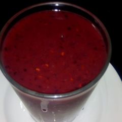 A picture of Mixed berry or raspberry juice.