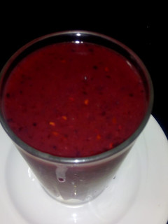 A picture of Mixed berry or raspberry juice.