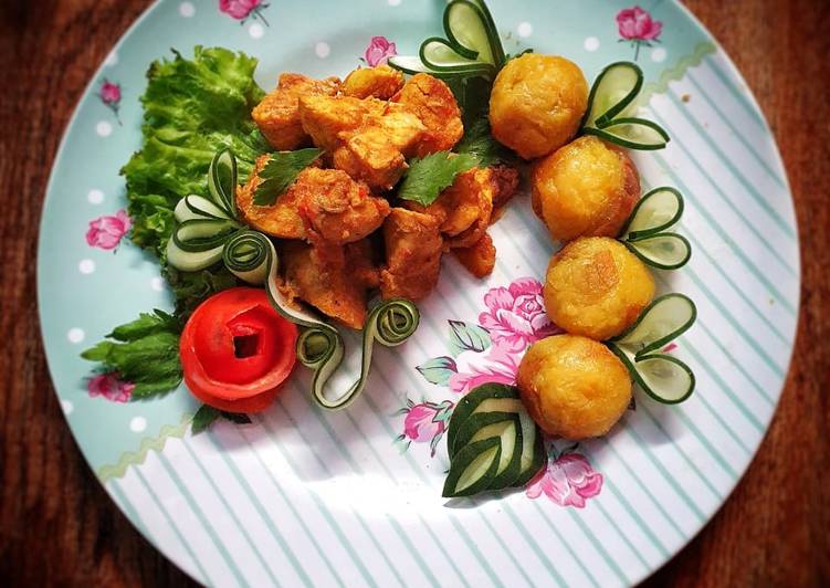 Resep MANTAP! Ayam Rica ubi bakar (Diet) resep masakan rumahan yummy app