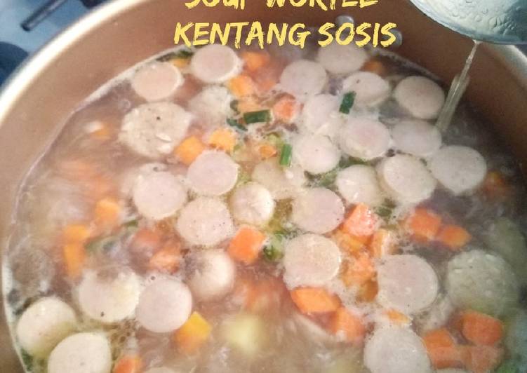 Resep Soup Wortel Kentang Sosis, Sempurna