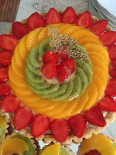 Foto resep Pie buah jumbo/ jumbo fruit pie