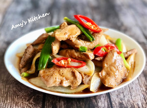 蔥爆豬肉 / 家常熱炒 的食譜成品照片