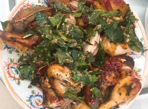 Hình của món Gà nướng mắc mật Lạng Sơn.