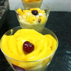 A picture of Mango Bread Instant Rabri.