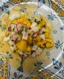 Ceviche de mango