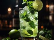 Una foto de cubos de mojito