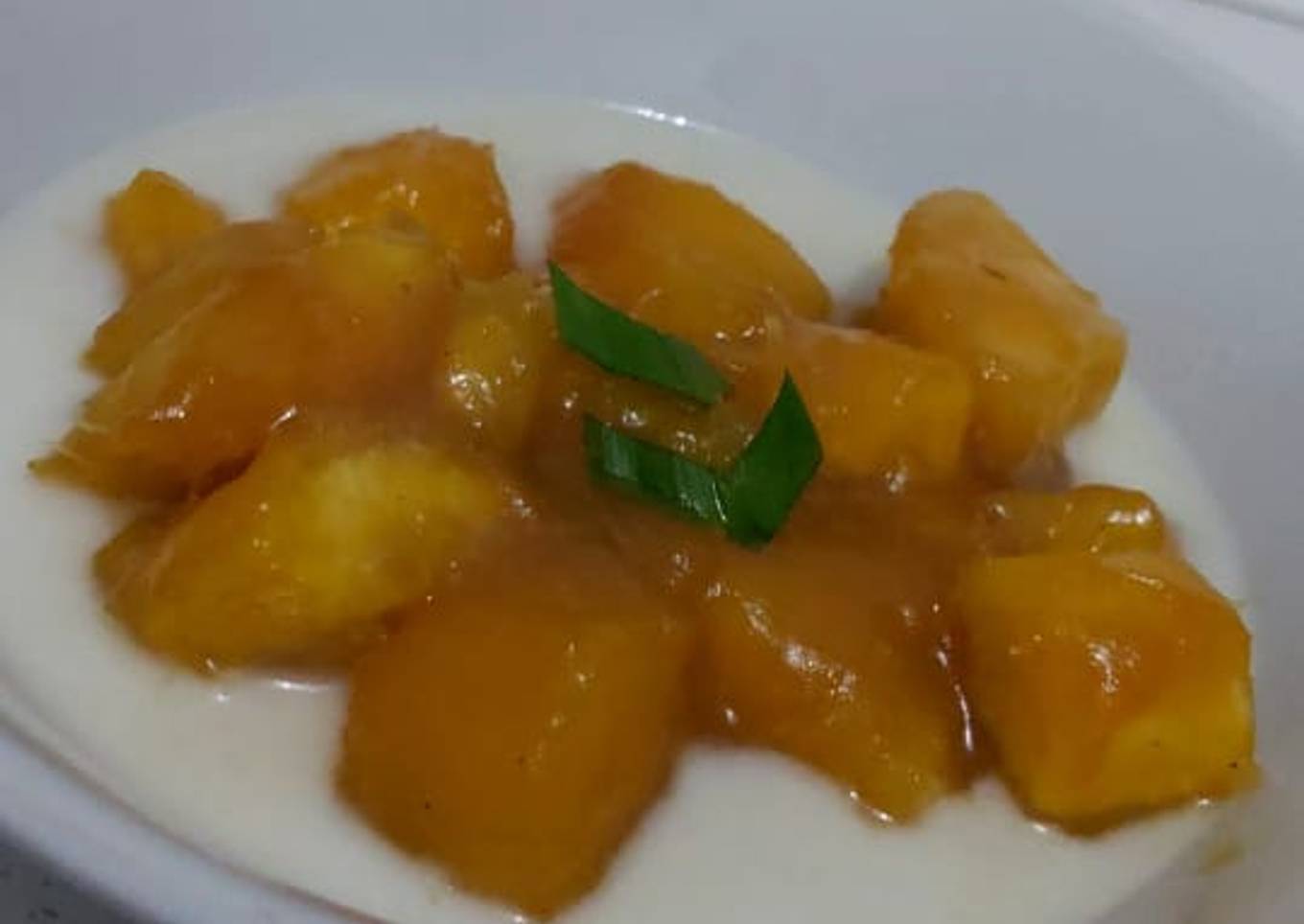 Singkong manis gula jawa