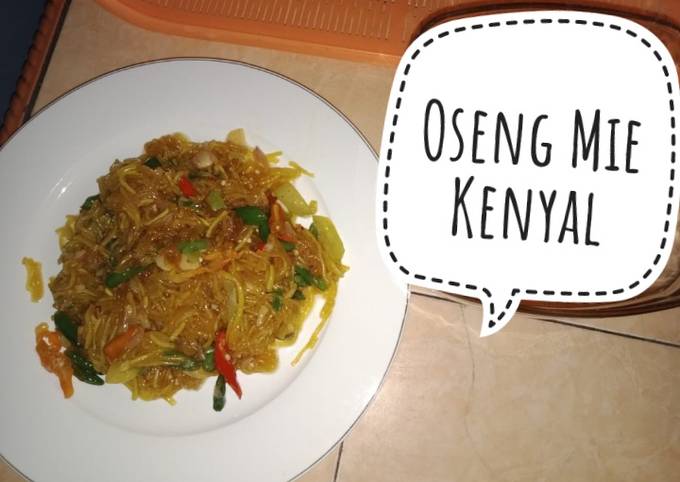 Standar Bagaimana cara buat Oseng mie kenyal  istimewa