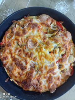 عکسی از دستور پیتزا ℤ𝕒𝕙𝕣𝕒 پز😋