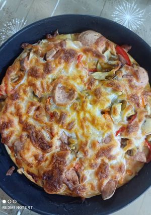 عکسی از دستور پیتزا ℤ𝕒𝕙𝕣𝕒 پز😋