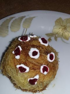 صورة لوصفة ☆ كنافه بالكريمه ☆