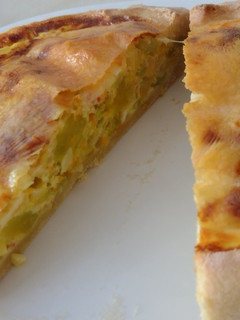 Una foto de Tarta de zapallitos