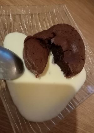 Une photo de Le moelleux aux chocolat 😋