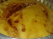 Una foto de crema catalana
