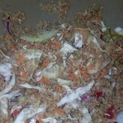 A picture of My dambun kanzo tuwo.