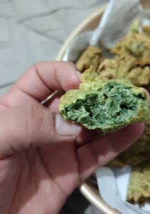 Una foto de Buñuelos de espinaca 😋
