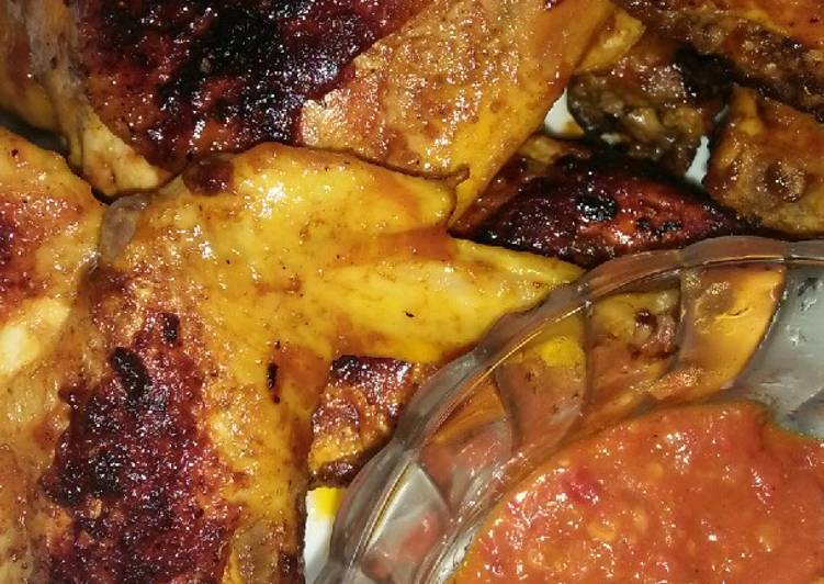 Cara Bikin Ayam Bakar Teflon Saus BBQ Anti Gagal