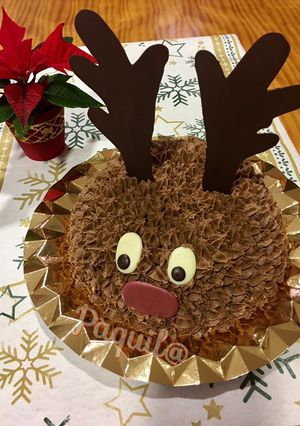 Una foto de Tarta Reno 🦌🎅🎄