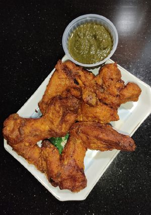 A picture of Fry Crispy Chicken Wings 😋.