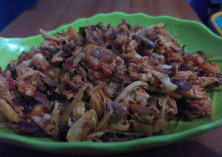 Sambal Ayam suwir