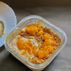 A picture of Mango Float Filipino Dessert.