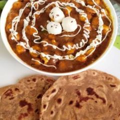 A picture of Makhana Masala Curry.