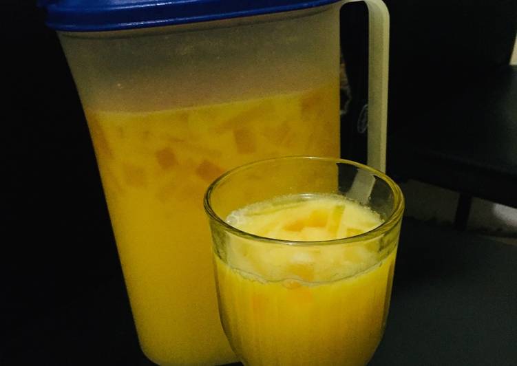 Resep Es Mangga Soda Lezat