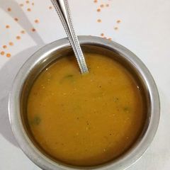 A picture of Red lentil soup.