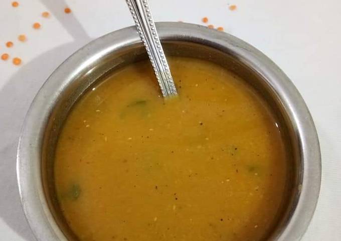 Red lentil soup