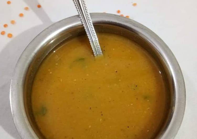 Recipe of Super Quick Homemade Red lentil soup