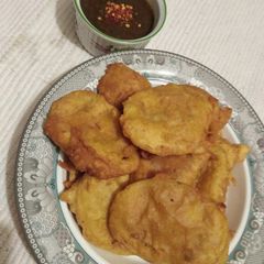A picture of Aloo Pakora 😃😃.