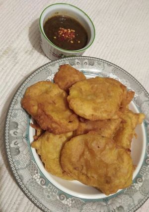 A picture of Aloo Pakora 😃😃.