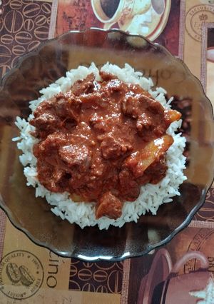 Lecsós csirkemáj recept fotója