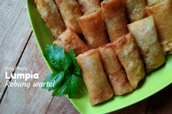 Anti Ribet, Membuat Lumpia rebung wortel Ekonomis Untuk Jualan