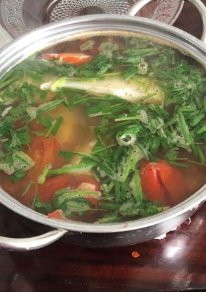 Hình của món Canh cà chua cá biển.