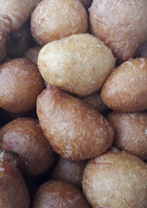 A picture of Peppered Puff puff.