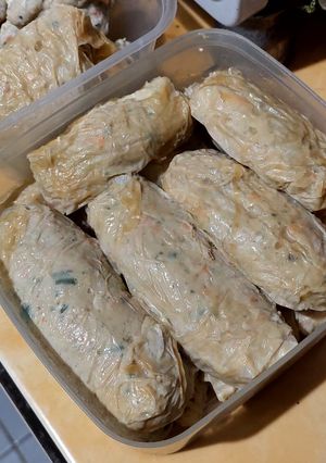 Foto resep Dimsum Ayam Kulit Tahu | Dimsum atau Nugget Diet Tanpa Tepung