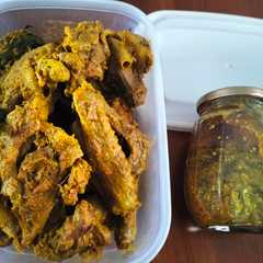 Bebek ungkep empuk dan bumbu kuning রেসিপির প্রধান ছবি