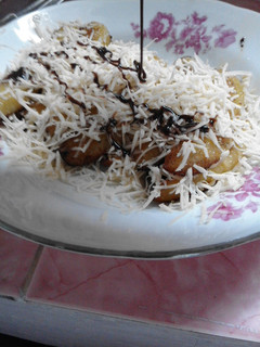 Foto resep Pisang Penyet Coklat Keju..Yammmiiii