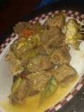 Pork with green chilli's