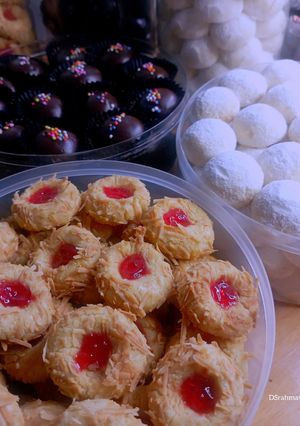 Foto resep 1 adonan untuk 3 macam kue lebaran