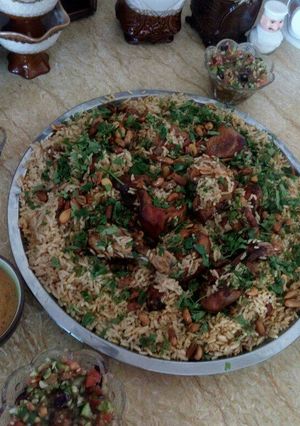 صورة لوصفة مندي بالدجاج