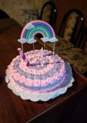Una foto de Torta de cumpleaños