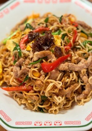 XO醬炒泡麵 的食譜成品照片