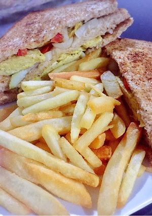 Foto resep Club Sandwich Gandum